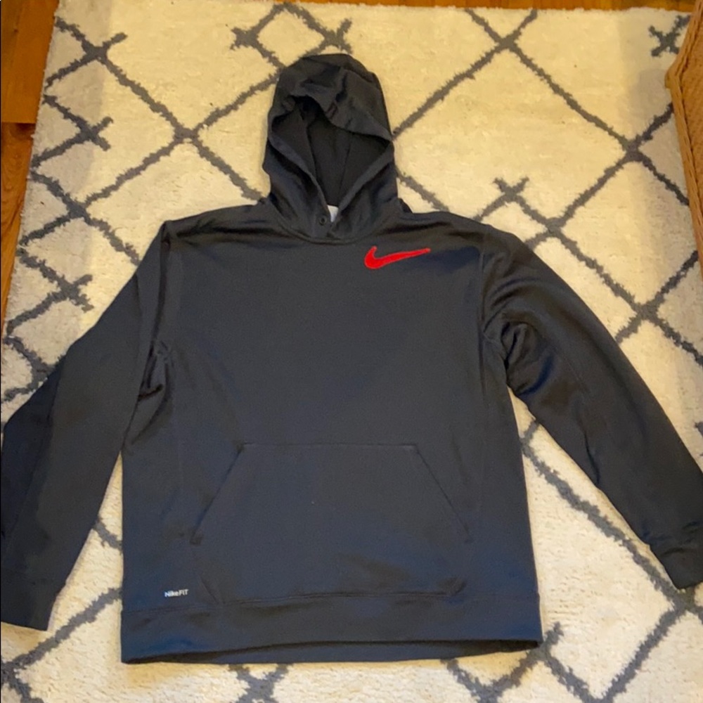 Men’s dark grey Nike hoodie